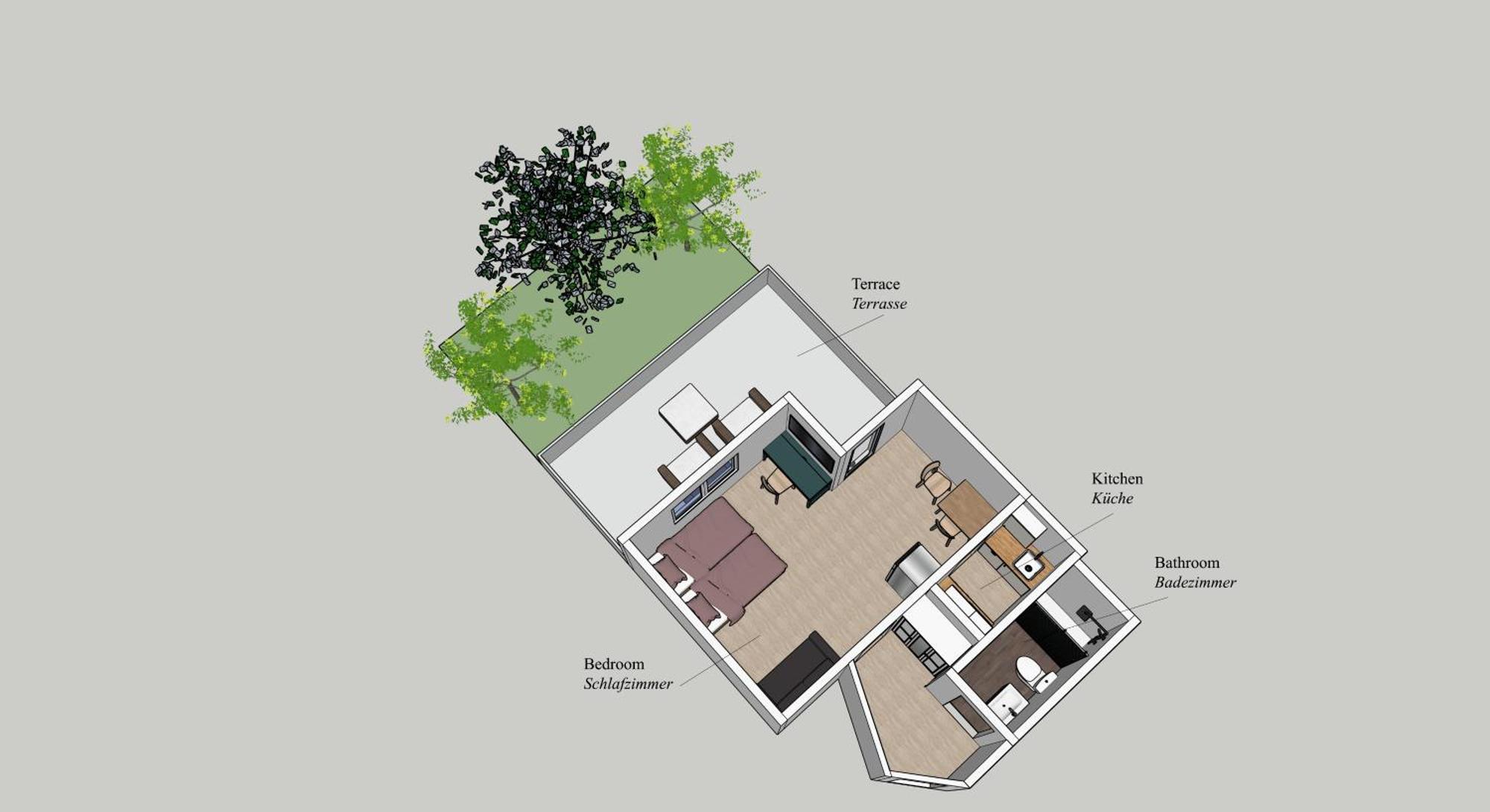 Central Apartment With Terrace Duisburg Exterior photo